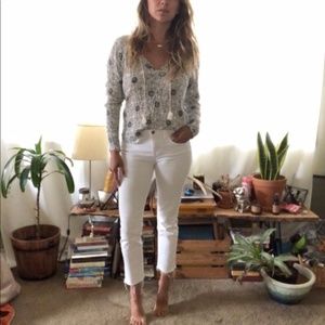 J Brand White Skinny Jeans size 26